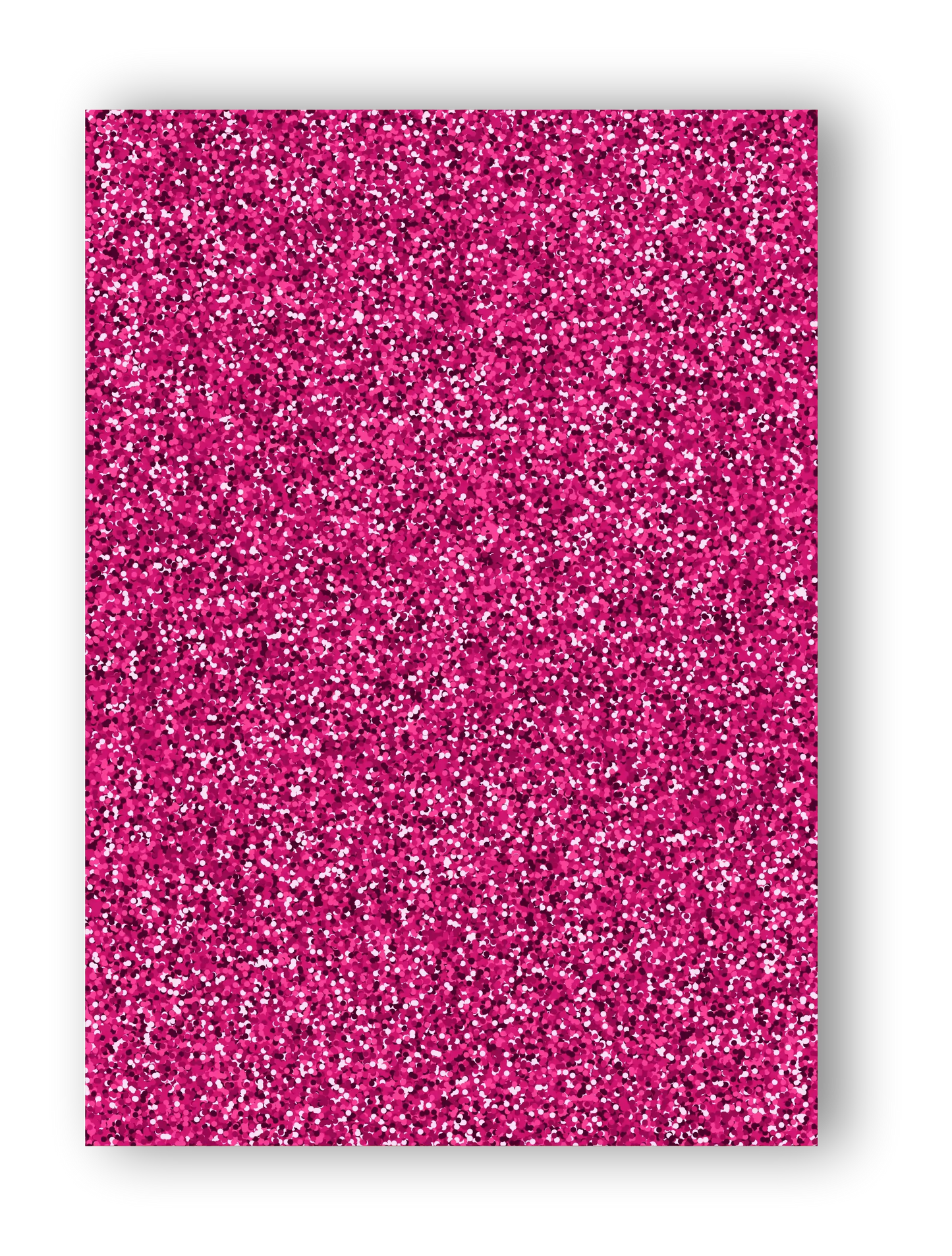 A5 Acrylic Blank | Glitter Colours | 3mm Thick