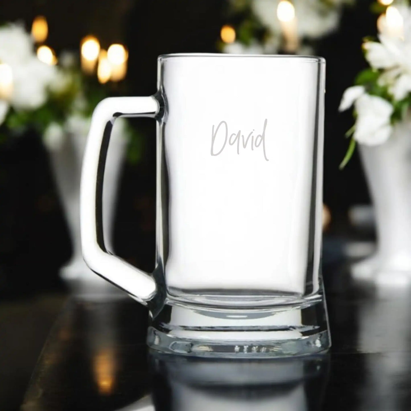 Engraved Personalised Beer Mug