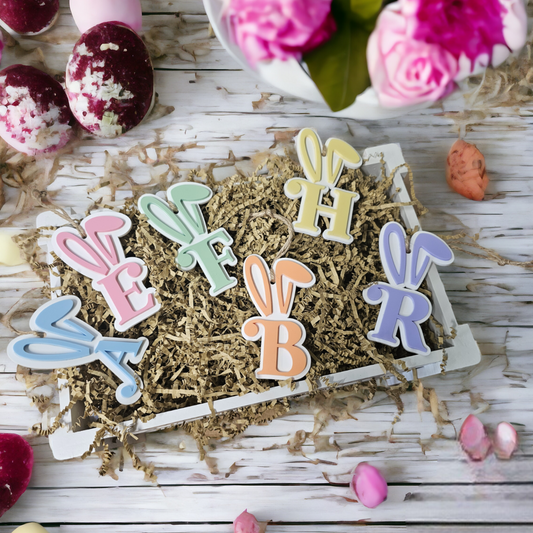 Bunny Ear Letter Tags