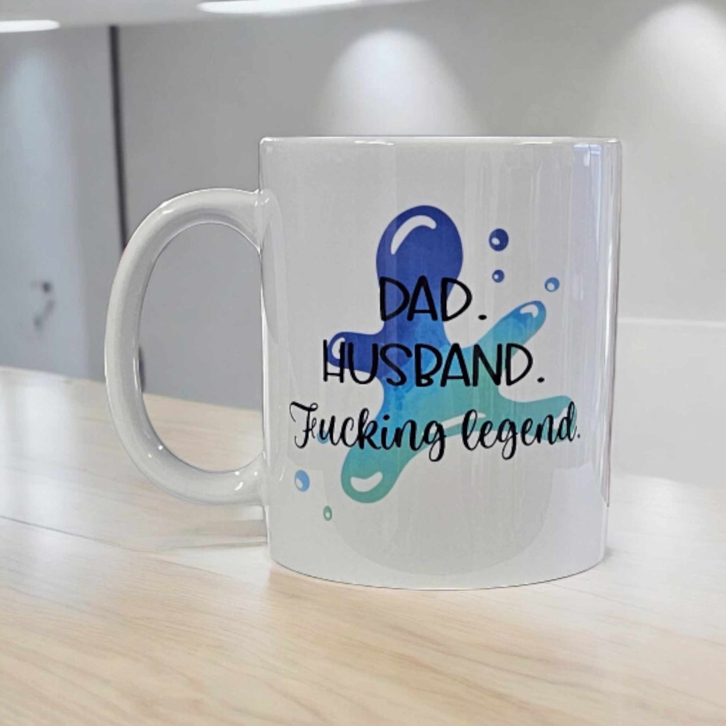 Dad. Husband. Fucking Legend - Coffee Mug