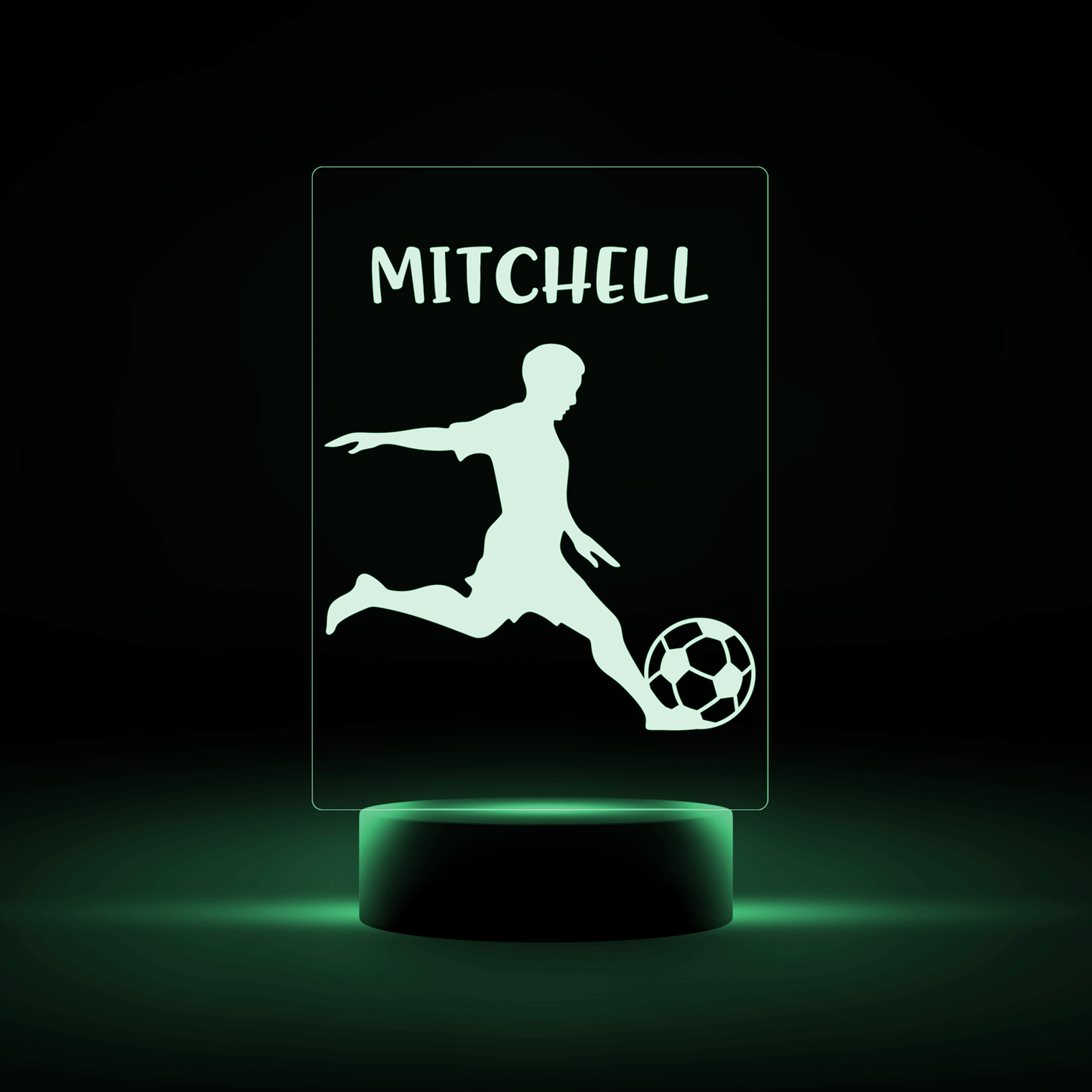 Football Themed Night Light - Male Football Player