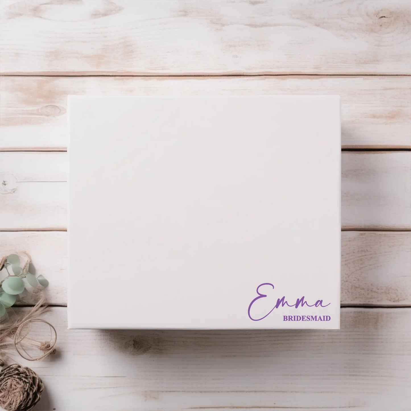 Minimalist Personalised Proposal Boxes