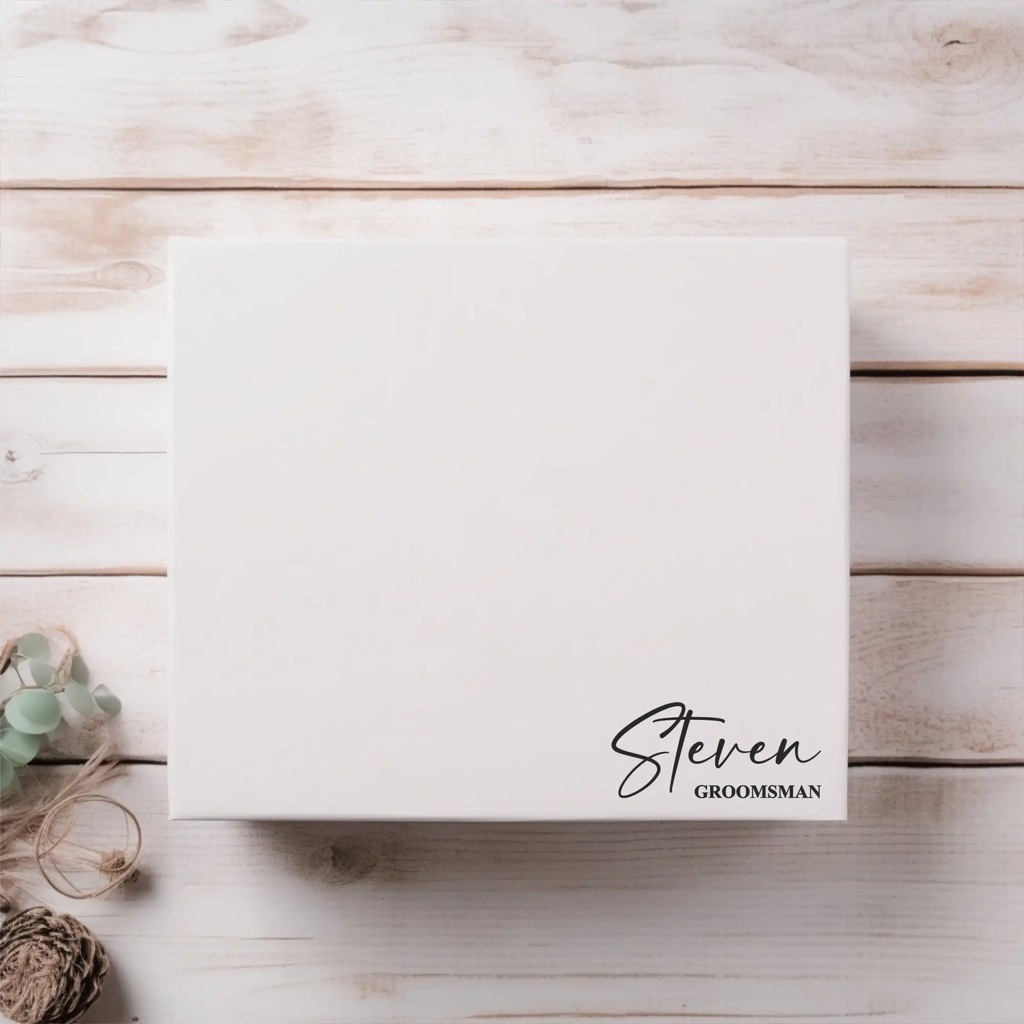 Minimalist Personalised Proposal Boxes