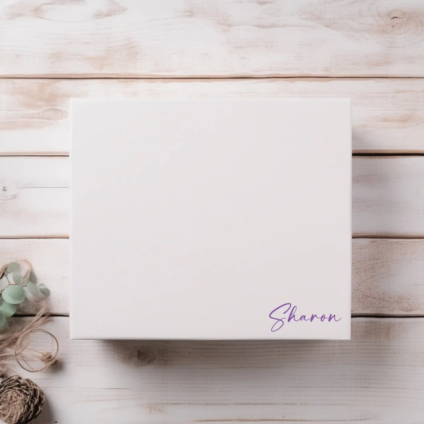 Minimalist Name Only Gift Box