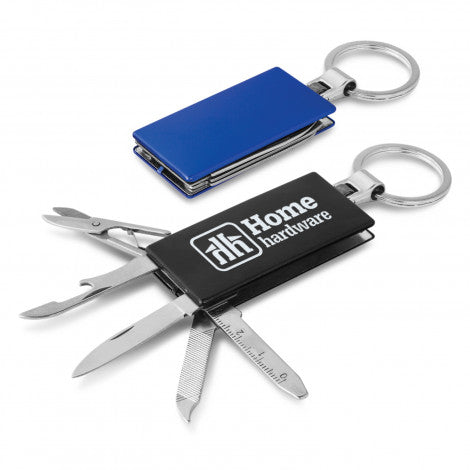 Branded Multi-Function Metal Key Ring