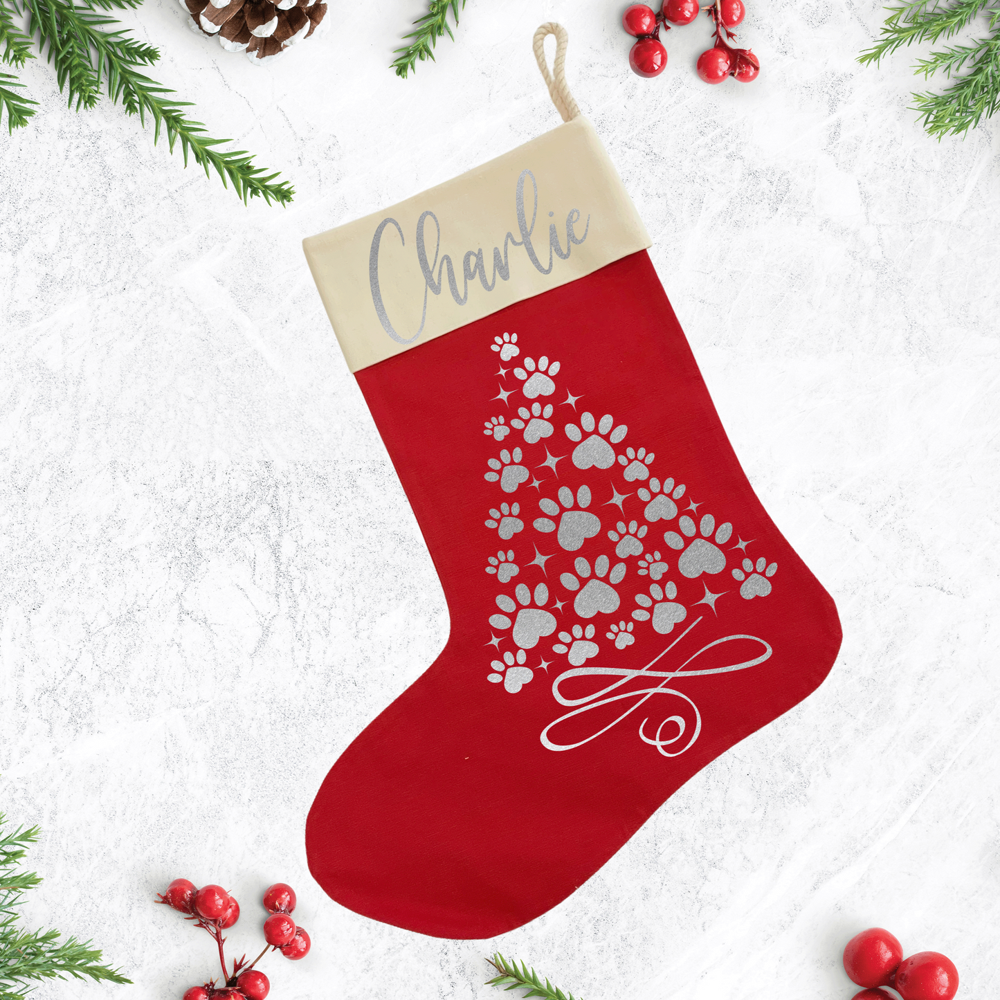 Personalised Pet Christmas Stocking