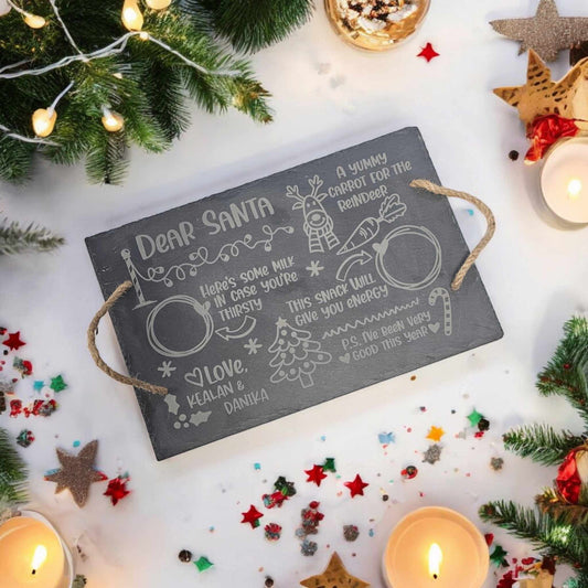 Personalised Santa Serving Tray