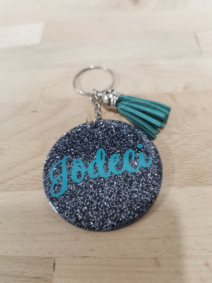 Personalised Keychain with Tassel