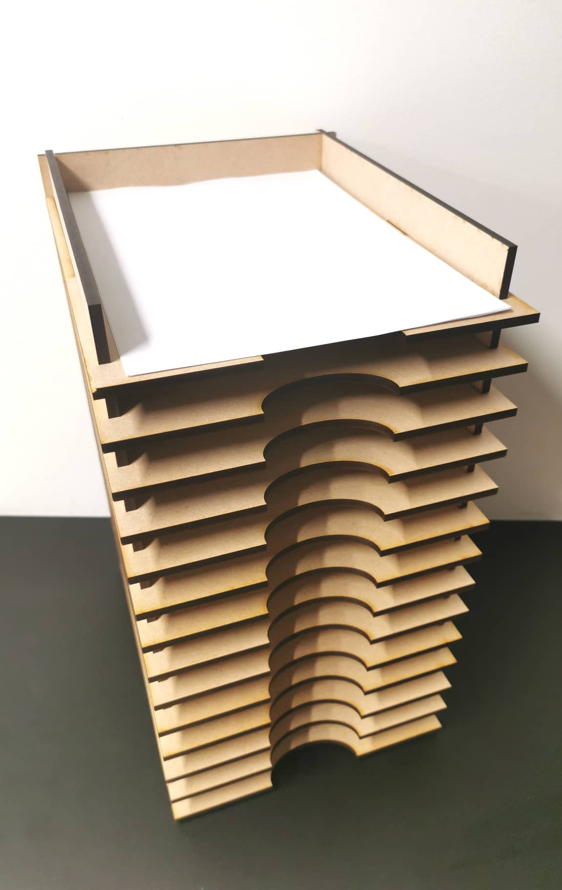 A4 MDF Storage Shelving Unit