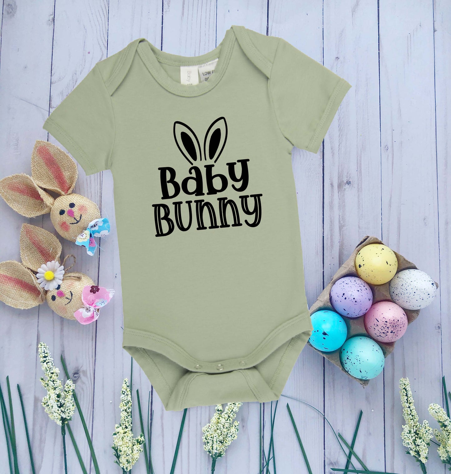 Baby Bunny Onesie - Short Sleeve