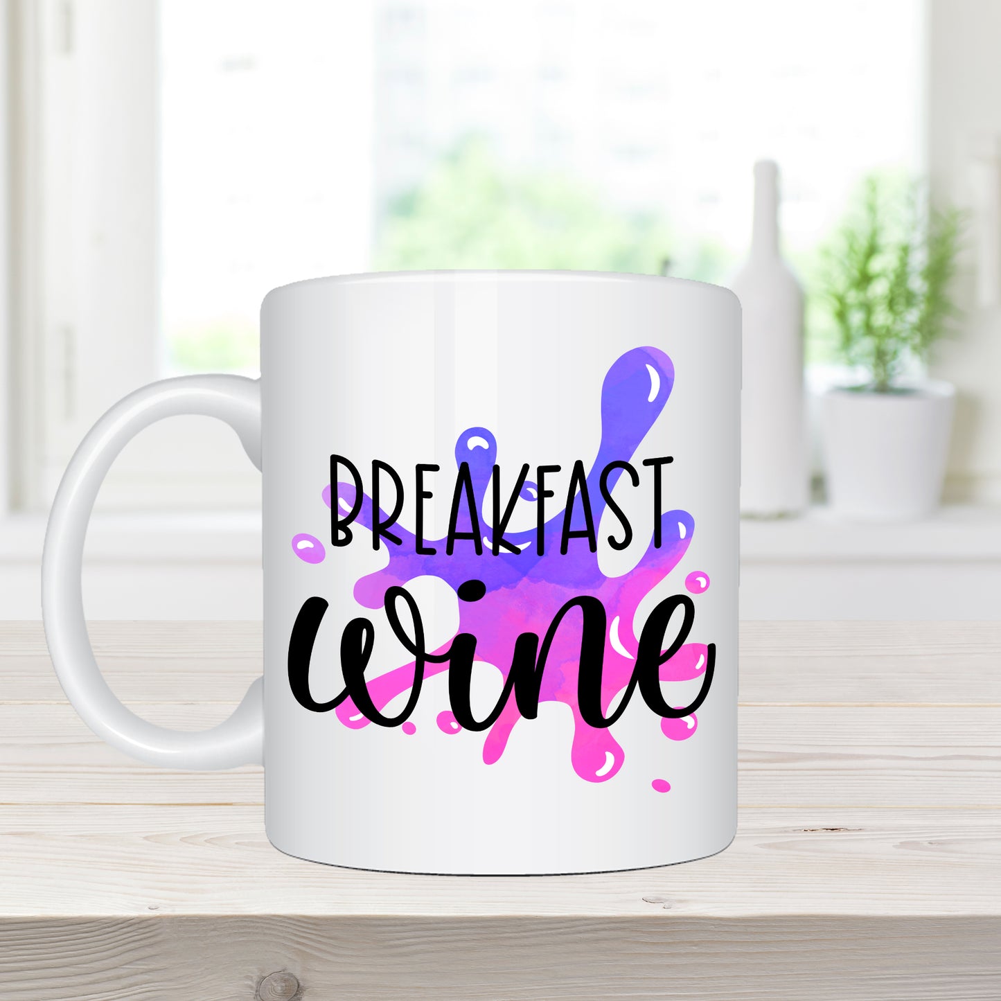 Breakfast Wine - Coffee Mug