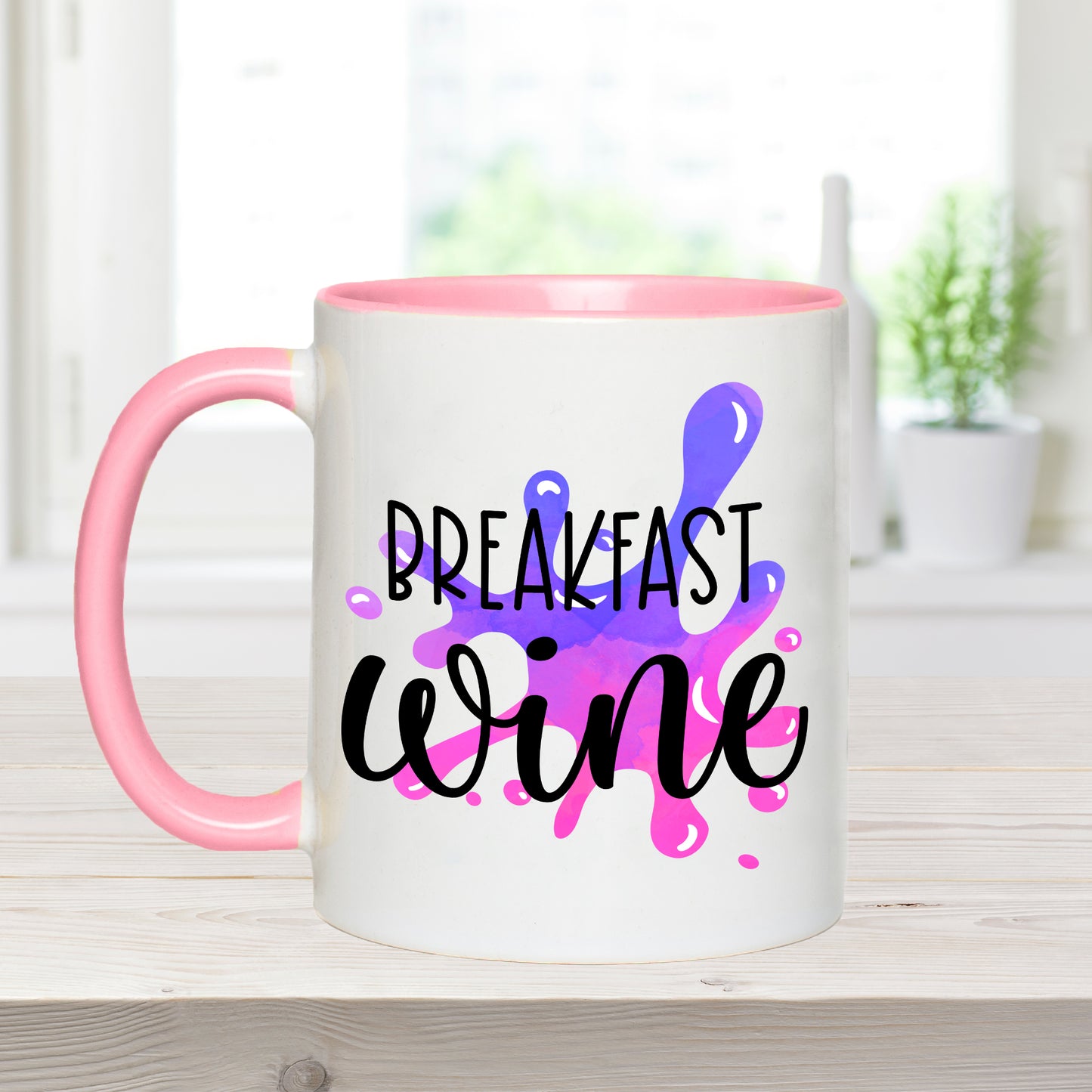 Breakfast Wine - Coffee Mug