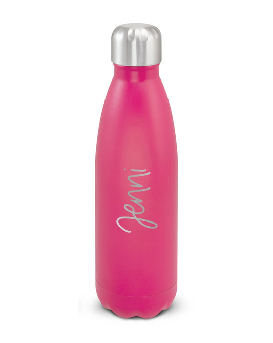 Personalised PINK Insulated Drink Bottle