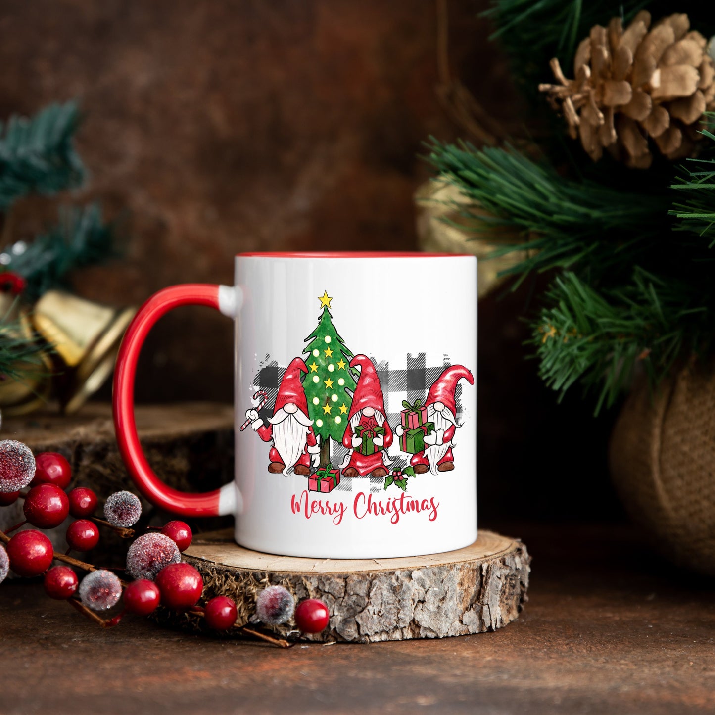 Christmas Gnomes Coffee Mug