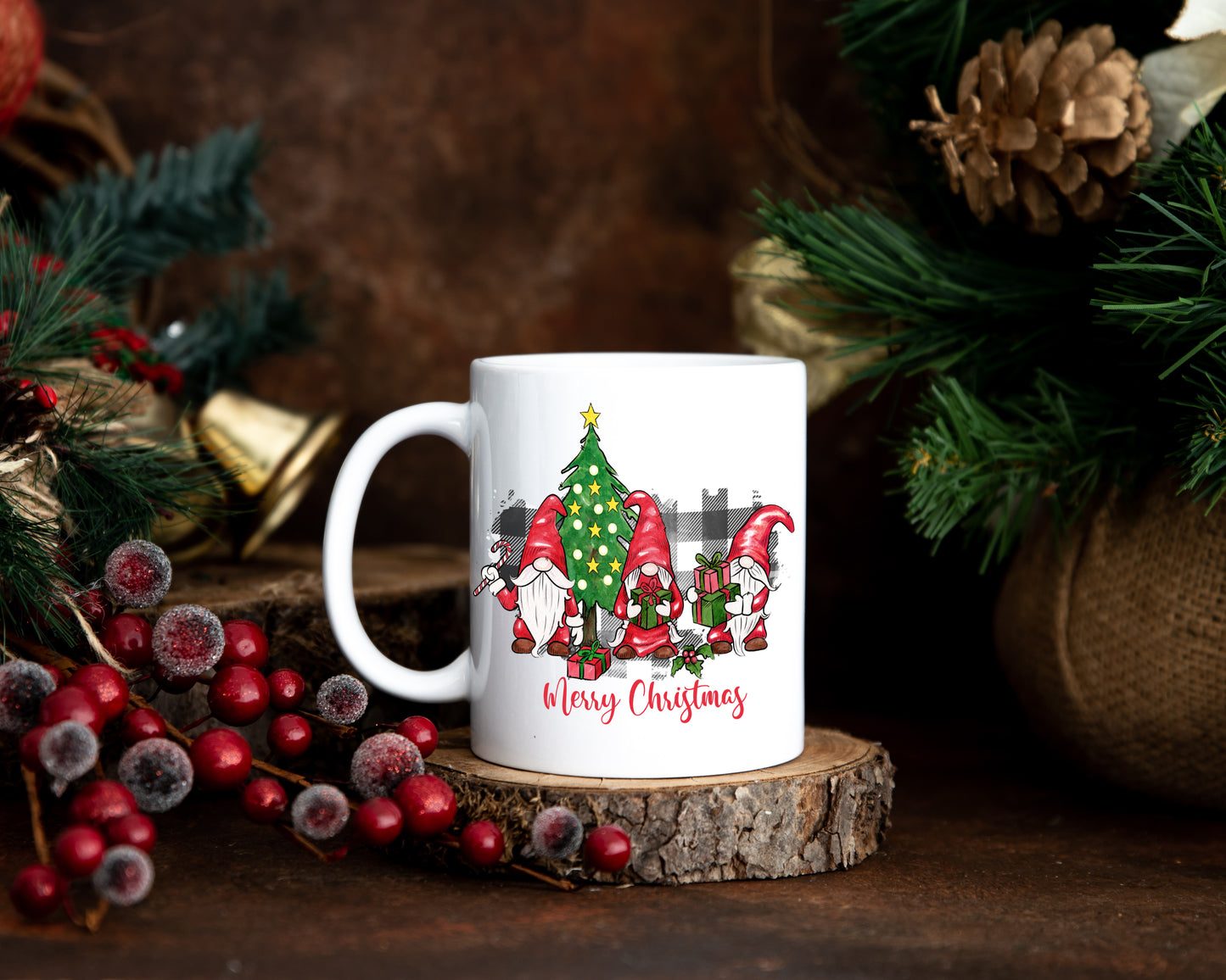 Christmas Gnomes Coffee Mug