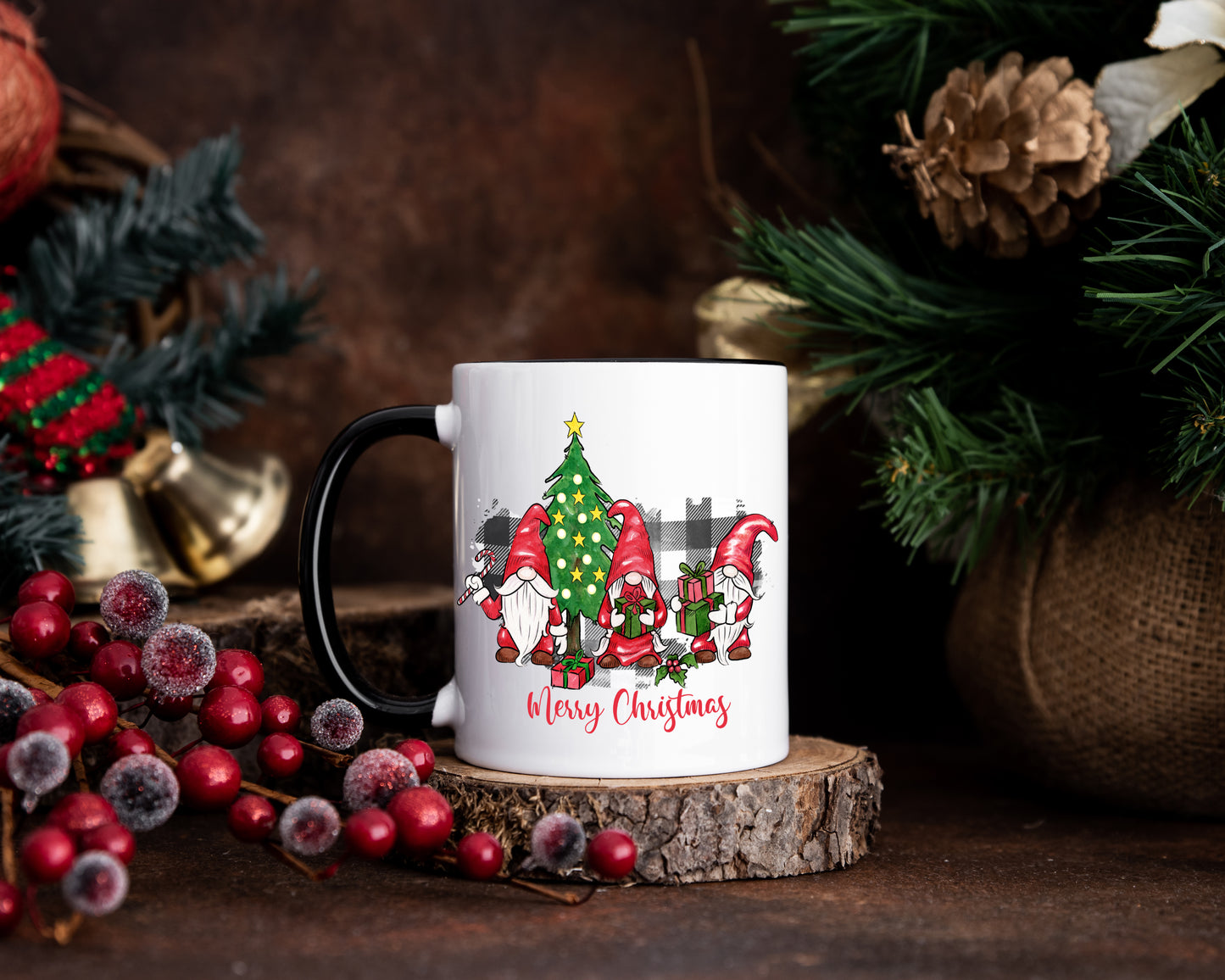 Christmas Gnomes Coffee Mug