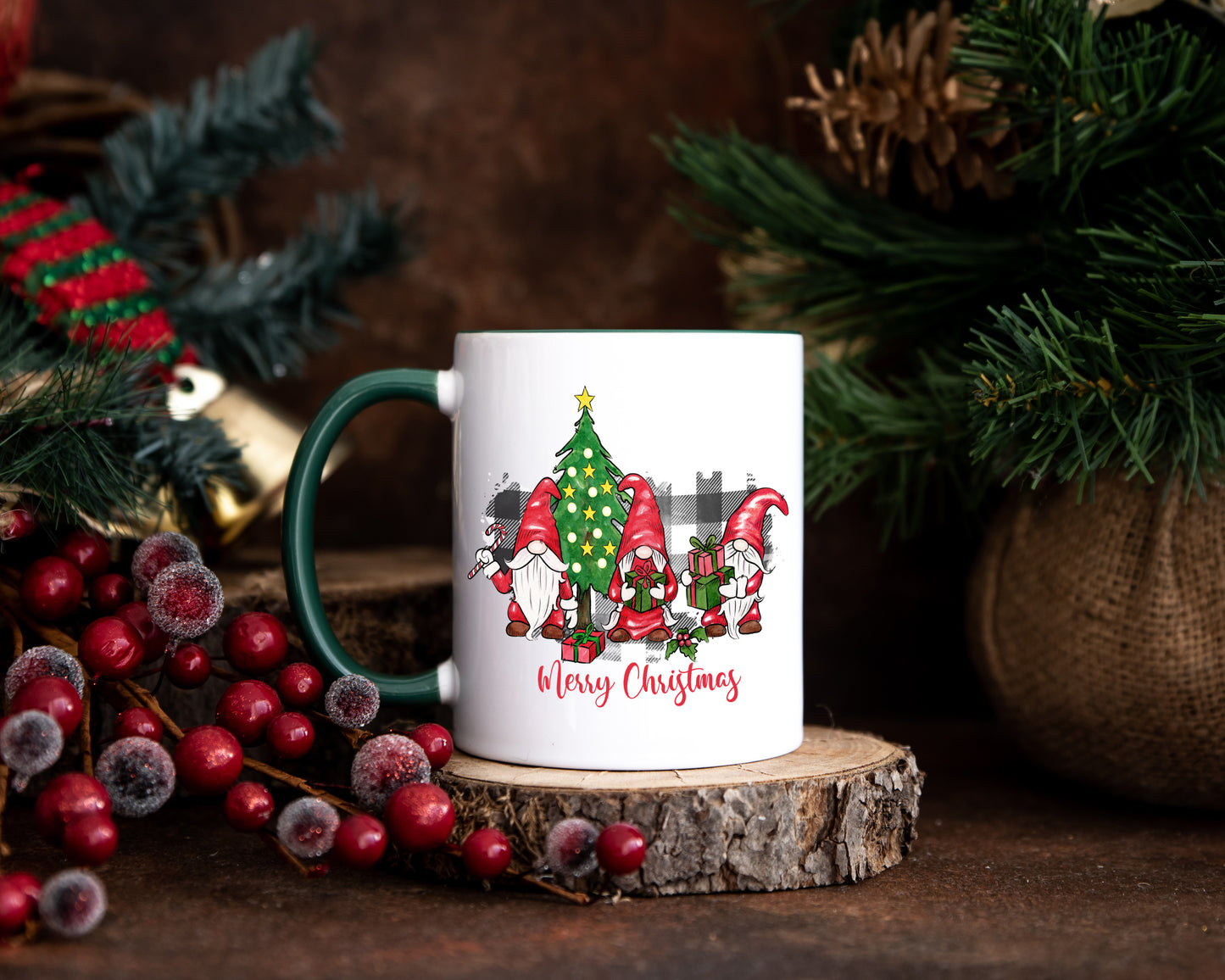 Christmas Gnomes Coffee Mug