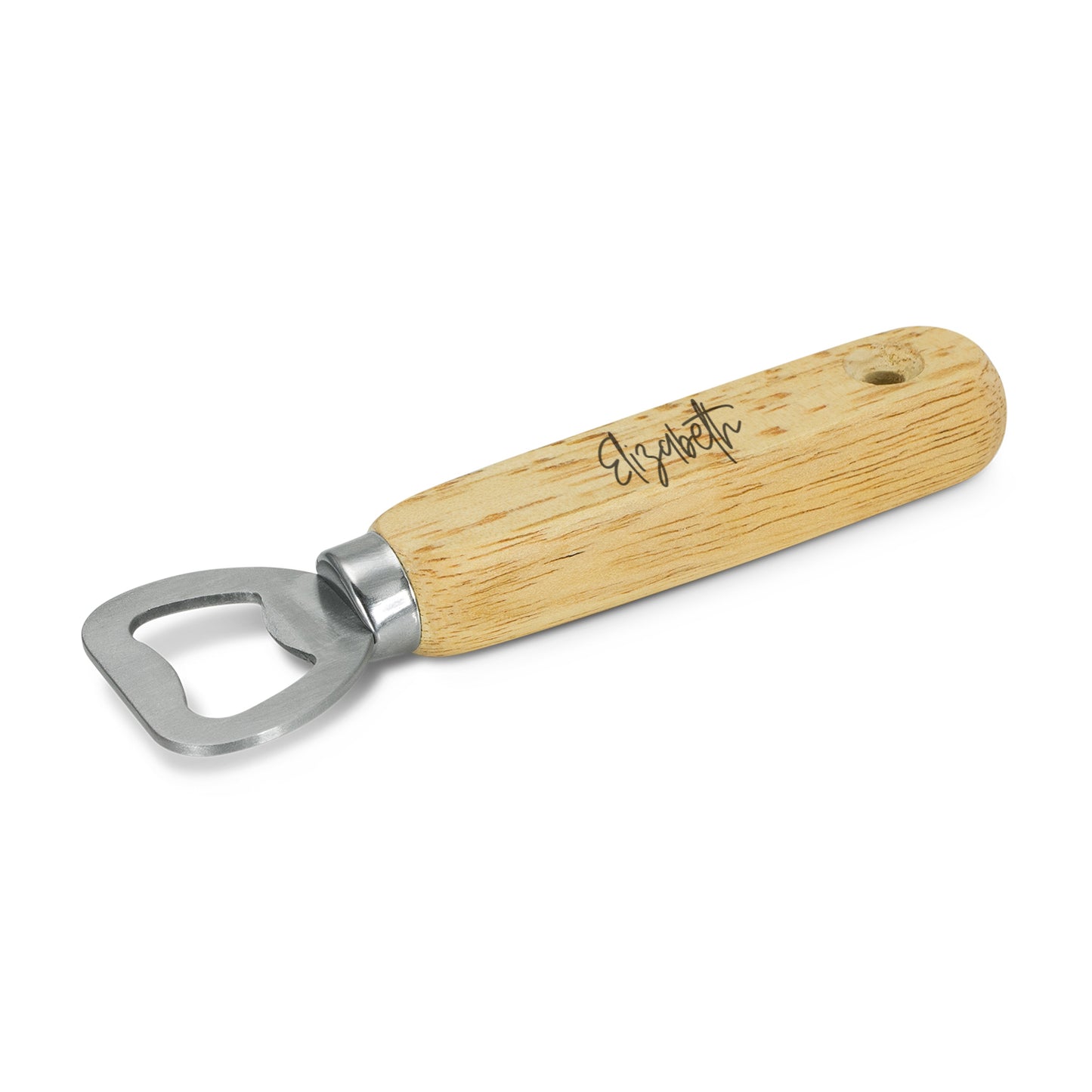 Personalised Wooden Bottle Openers - Script font