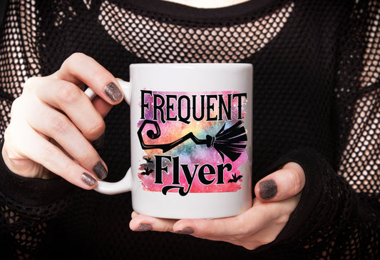 Frequent Flyer Halloween Coffee Mug