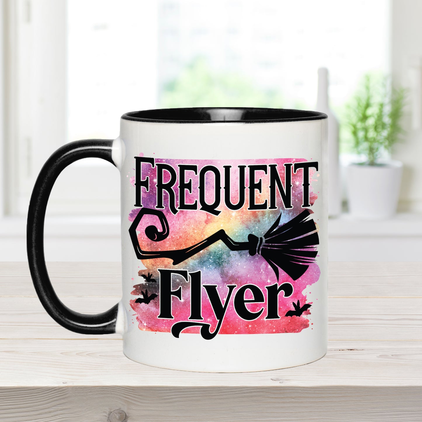 Frequent Flyer Halloween Coffee Mug