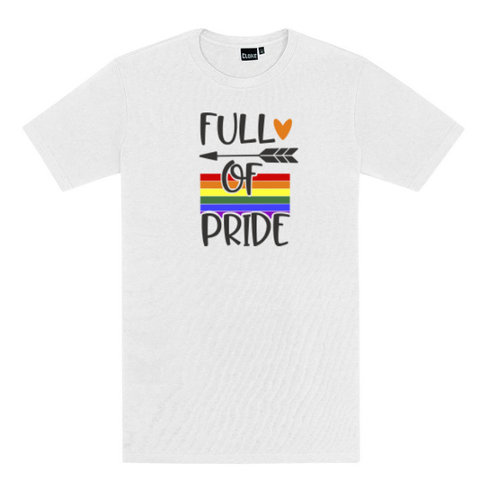 "Full of Pride" T-Shirt - Heat Transfer Vinyl - Men's - Sizes S - 7XL