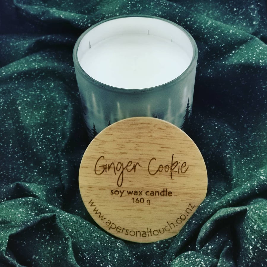 Ginger Cookie Christmas Candle