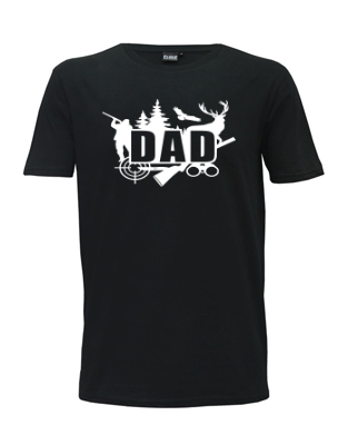 Hunting Dad - Men's T-Shirt - Black