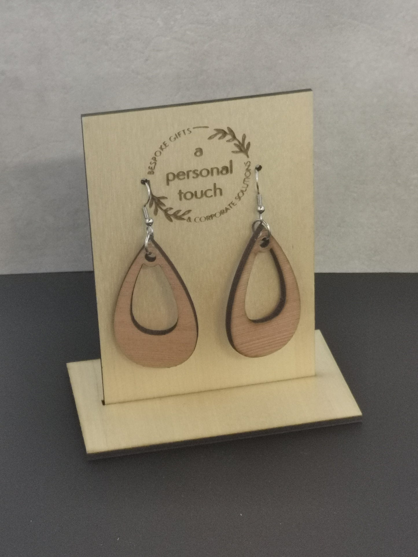 Single Tear Drop Earrings