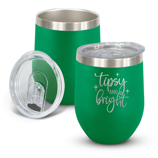 Tipsy & Bright - Stemless Wine Tumbler