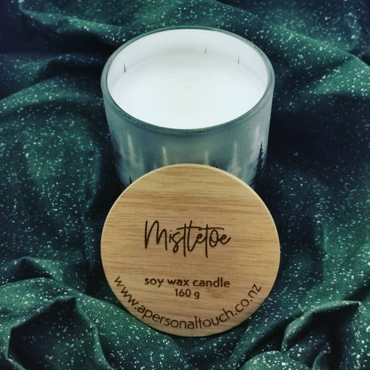 Mistletoe Christmas Candle