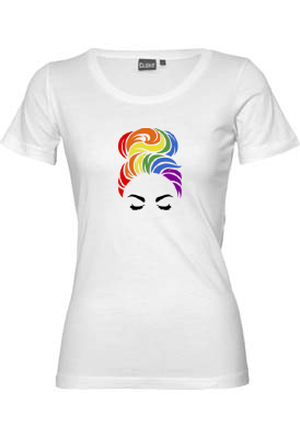 Mum-Bun Pride T-Shirt - Heat Transfer Vinyl - Women's - Sizes 8 - 20