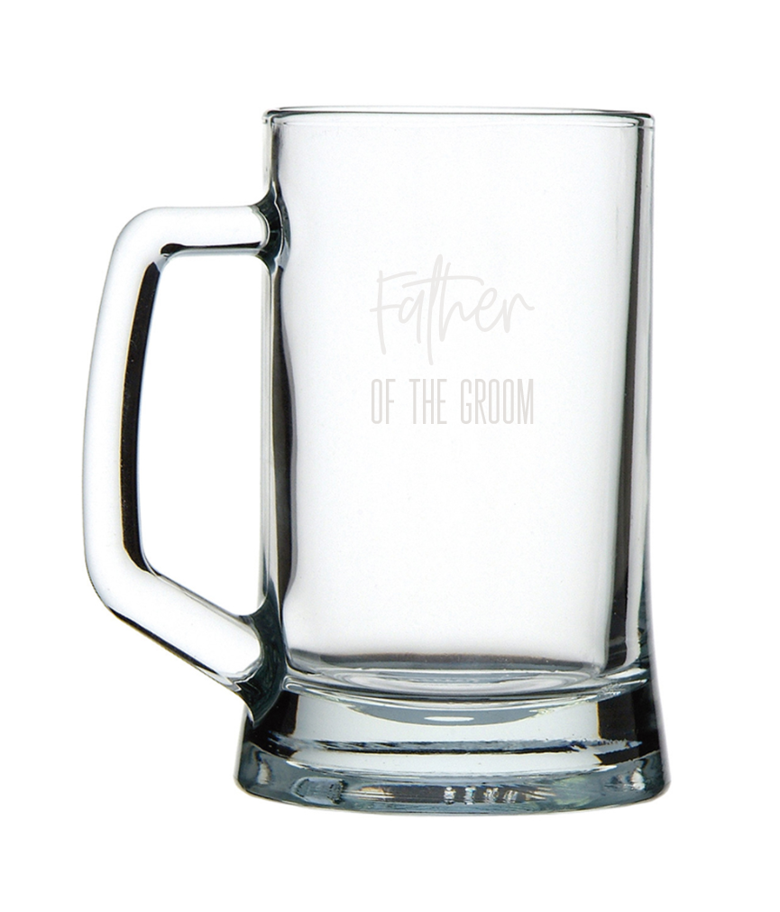 Beer Mug  (Title only) - Script Font 1