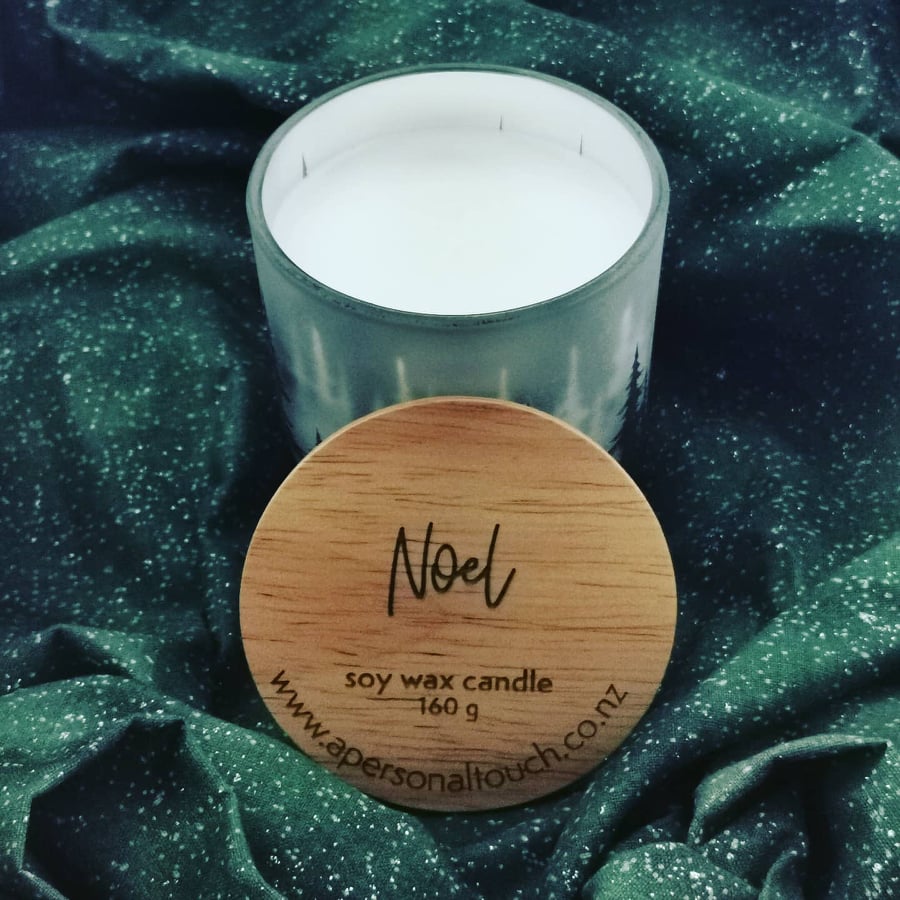 Noel Christmas Candle