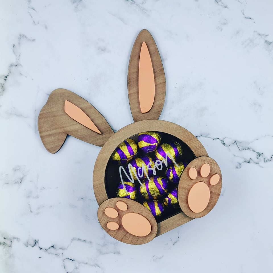 Personalised Mini Easter Egg Holder