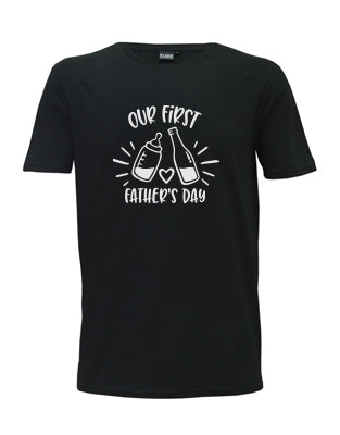 "Our First Father's Day" Men's T-Shirt