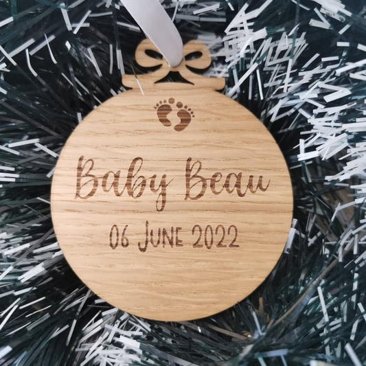 Personalised Remembrance Ornament - Baby Loss NZ Fundraiser