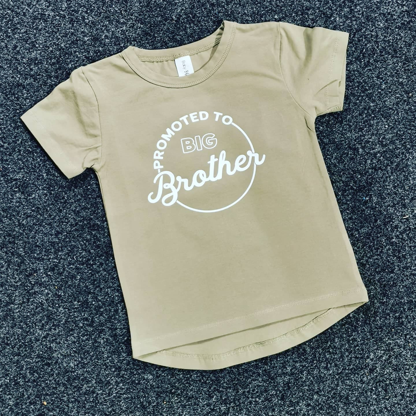 Promoted to Big Brother - Kid's Long Back Tee