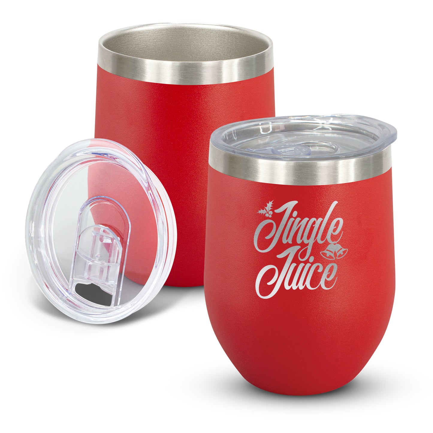 Jingle Juice - Stemless Wine Tumbler