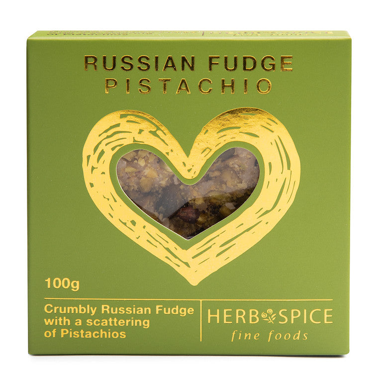 Pistachio Russian Fudge