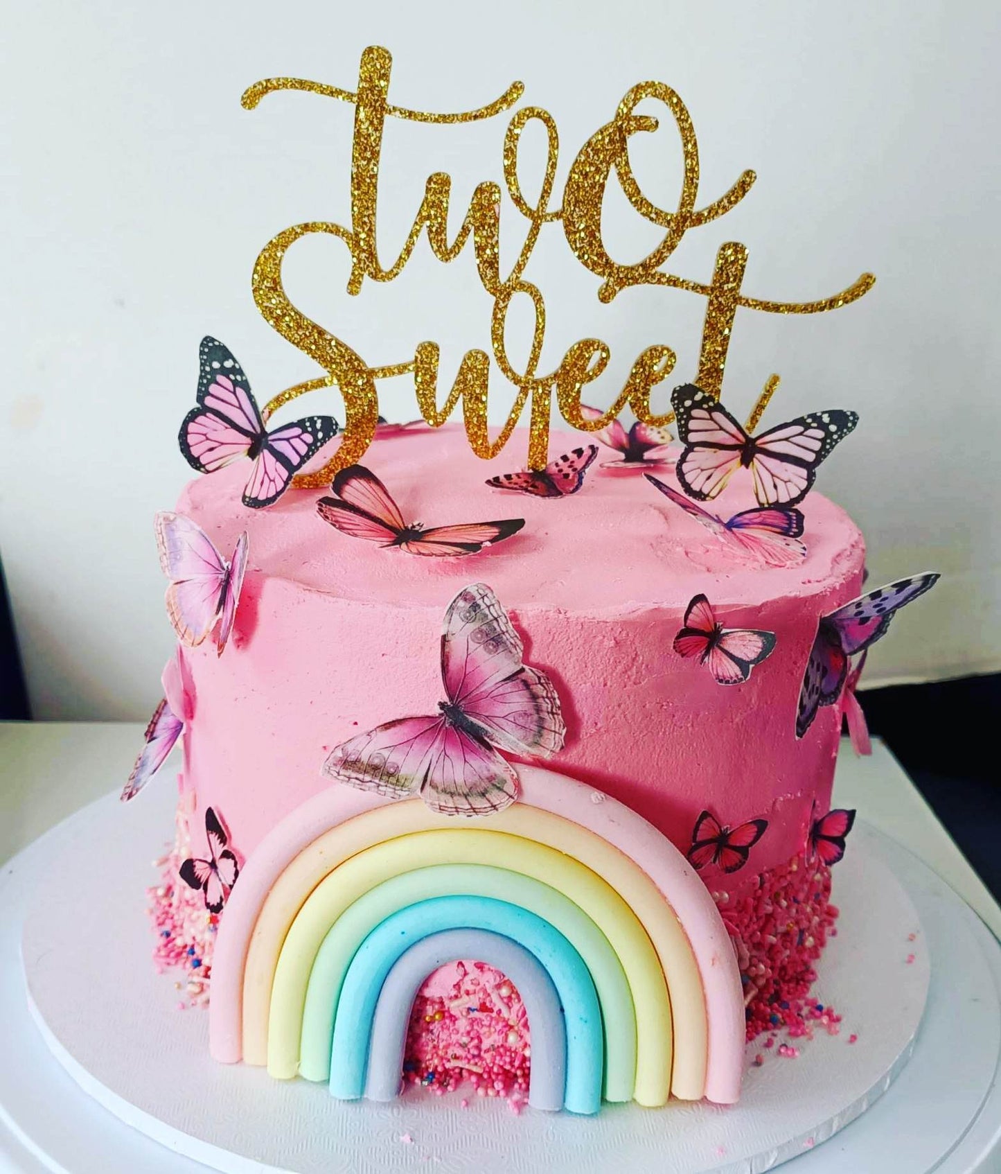 Two Sweet Cake Topper