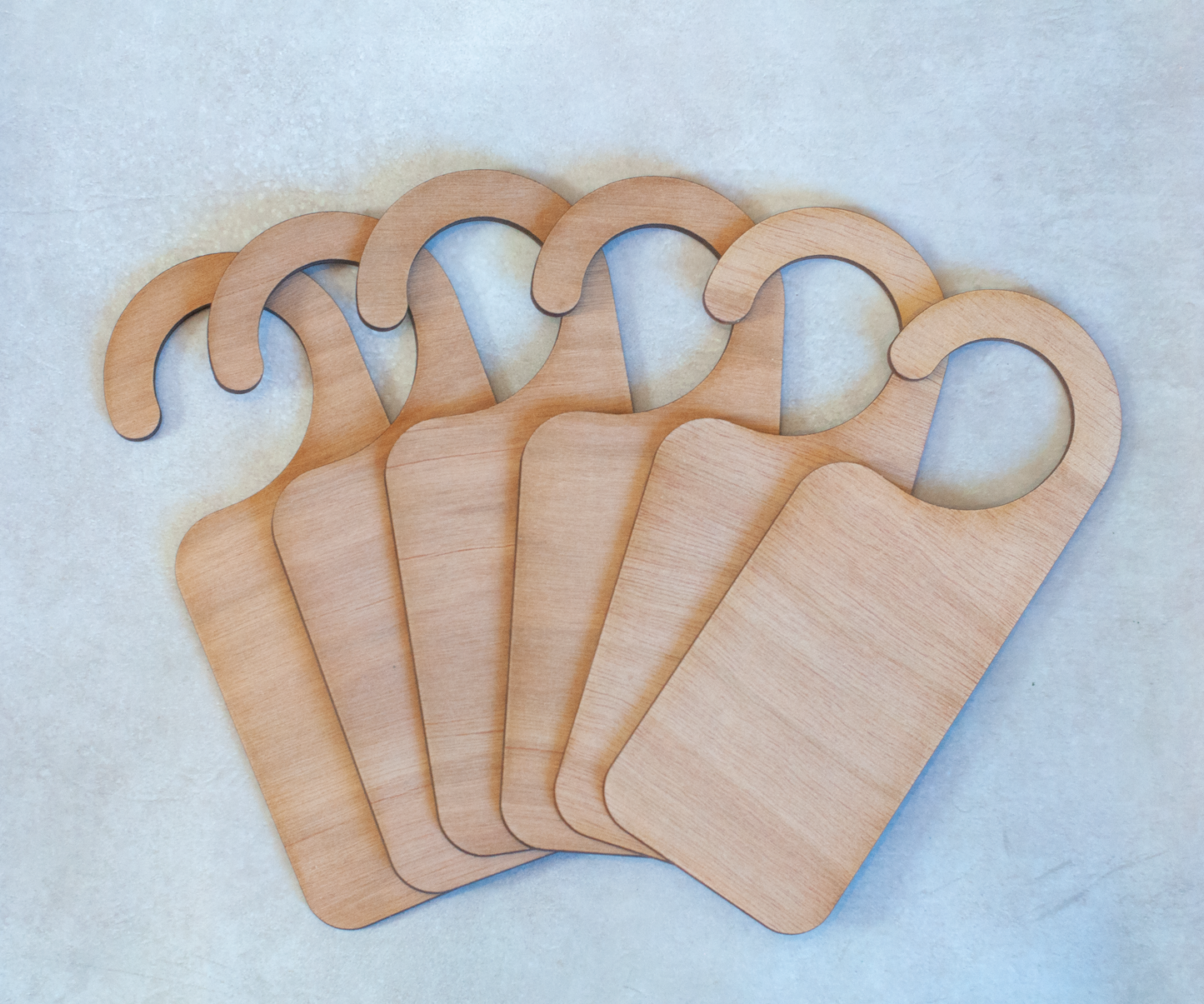 Wooden Door Hanger Blanks