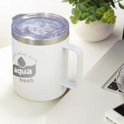 400ml Stainless Coffee Mug - Vacuum Insulated